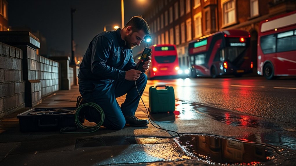 Emergency Leak Detection Dalston E8 in Rotherhithe
