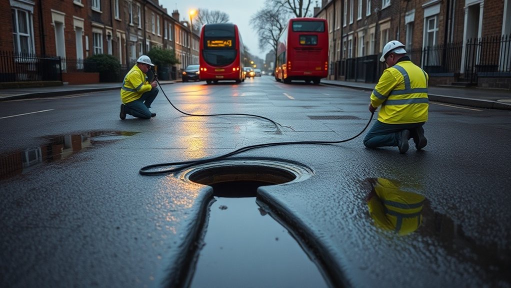 Water Main Leak Detection Upper Clapton E5 in Rotherhithe